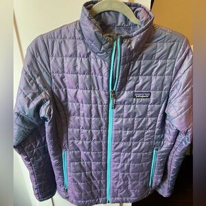 Patagonia Down Jacket Nano Puff Women’s Size Small Iridescent Purple